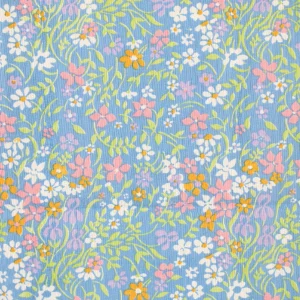 60*55 かわいい 小花 植物 花畑 ブルー パープル