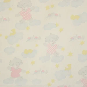 75*60 ファンシー イヌ パジャマ 雲 星