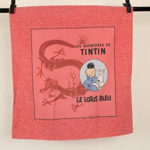ピロー タンタンの冒険 青い蓮 Les Aventures de Tintin Le Lotus bleu