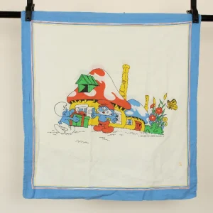 ピロー スマーフ Les Schtroumpfs  フランス 白