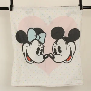 ピロー ミッキー ミニー ハート パステルドット