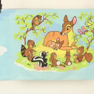 ピロー バンビ お母さん 水色