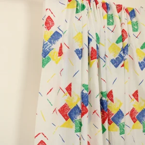 75*115 カラフル ポップ 原色 パターン