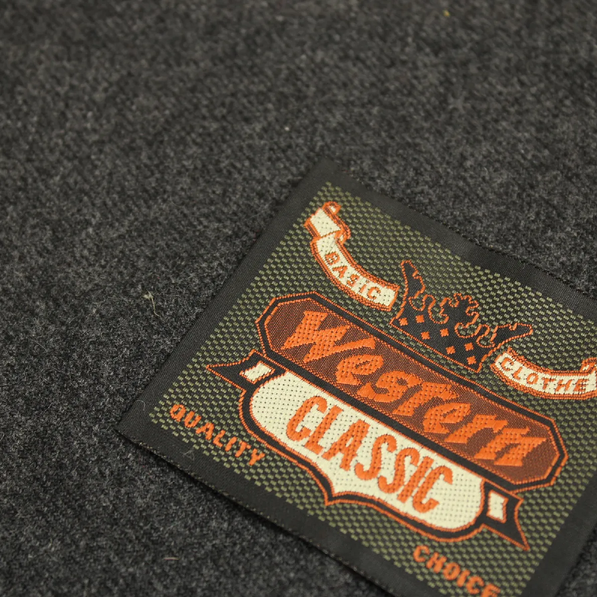 刺繍タグ WESTERN CLASSIC ブラック