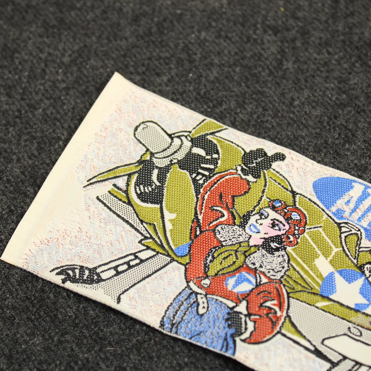 刺繍タグ AIR-FORCE