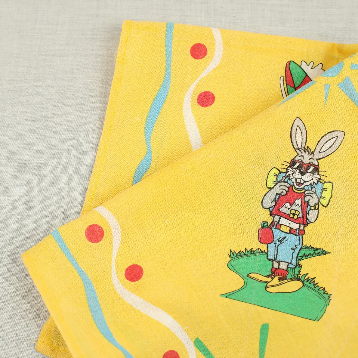 バンダナ バックス・バニー Quick カヌー イエロー