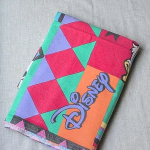 フラット お顔 カラフル ミッキー ミニー グーフィー オレンジ