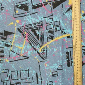 80*95 レトロポップ ネオン ペンキ 黒