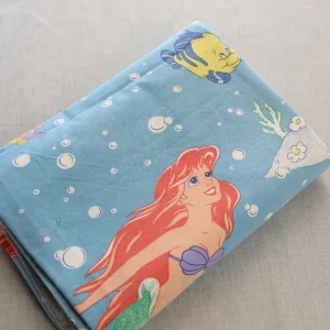 布団カバー アリエル 水色 あぶく お魚