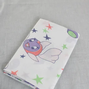 ベビーフラット ピノキオ レトロ 白 パープル グリーン