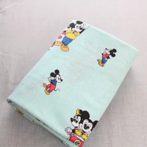 布団カバー ミッキー ミニー バイク グリーン モーティ フェルディ