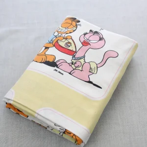 布団カバー ガーフィールド アーリーン パネル イエロー