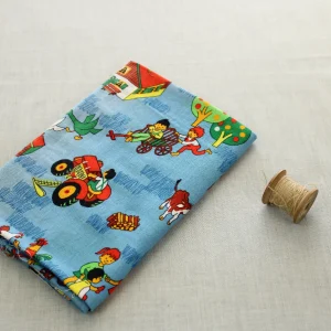 110*150 牧場 アニマル 子供 トラクター ブルー