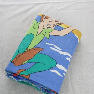 布団カバー ピーターパン ワニ 青