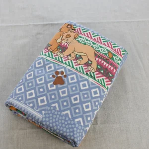 大きめ布団カバー コブ キアラ コバルト カラフル