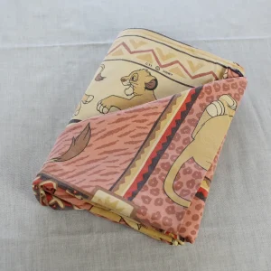 布団カバー シンバ 赤 パネル ストライプ