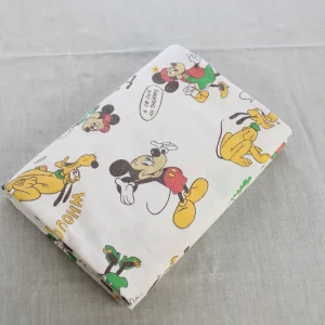 フラット  ミッキー ミニー コミック フランス語 オレンジ