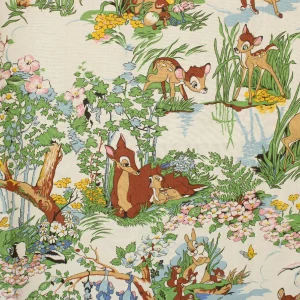 カーテン バンビ 白 ROMANEX DE BOUSSAC フランス A