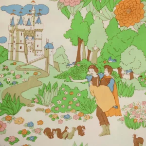 140*65 解体生地 白雪姫 ROMANEX DE BOUSSAC 花