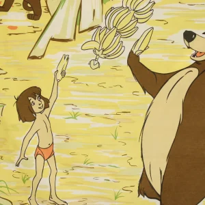 フラット  ジャングル・ブック タペスリー柄 イギリス