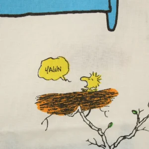 フラット スヌーピー PEANUTS おやすみベッド ポスト