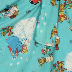 布団カバー シンデレラ 水色 フランス