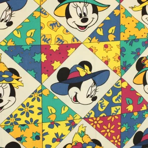 布団カバー ミニー 帽子 カラフル B