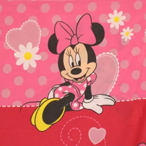 布団カバー ハート ミニー ピンク 大柄