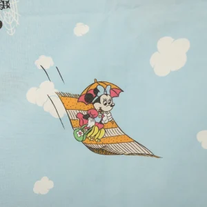 ベビー布団カバー ミッキー ミニー 空中散歩 空