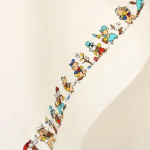 フラット 三匹の子ぶた ビックバッドウルフ リトルバッドウルフ リボン 小幅