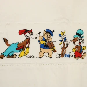 フラット 三匹の子ぶた ビックバッドウルフ リトルバッドウルフ リボン 中幅