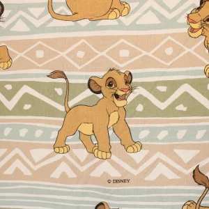 布団カバー シンバ ストライプ グリーン ブラウン